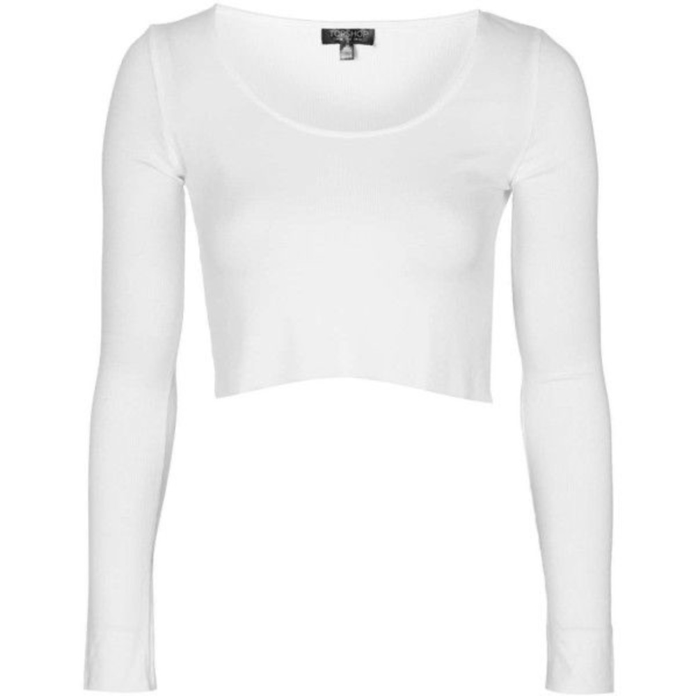 3/25$💓 Topshop Ribbed PINK Crop Top